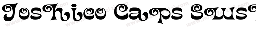 Joshico Caps Swsh Re字体转换